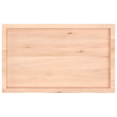 Stolna ploča 100x60x(2-6) cm od netretirane masivne hrastovine - Prirodna 100 x 60 x 6 cm Cijena