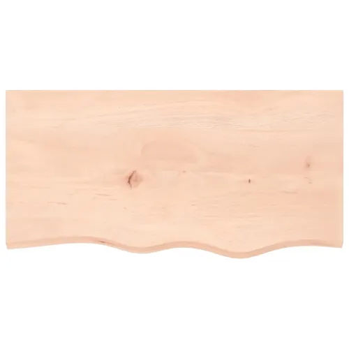 Stolna ploča 80 x 40 x 2 cm od netretirane masivne hrastovine - Prirodna 80 x 40 x 2 cm Cijena
