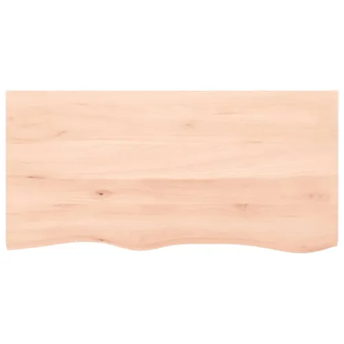 Stolna ploča 100 x 50 x 2 cm od netretirane masivne hrastovine - Prirodna 100 x 50 x 2 cm Cijena