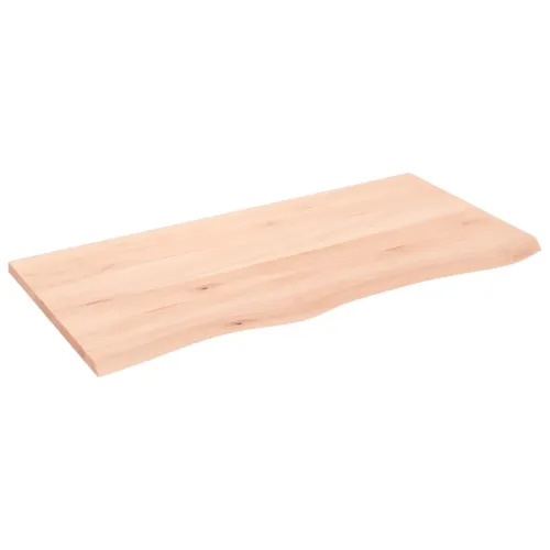 Stolna ploča 100 x 50 x 2 cm od netretirane masivne hrastovine - Prirodna 100 x 50 x 2 cm Cijena