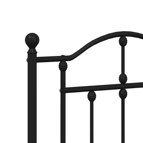 Metalno zamjensko uzglavlje crno 180 cm - Crna 180 cm 1 Cijena