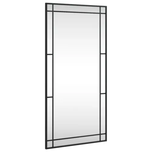 Zidno ogledalo crno 50 x 100 cm pravokutno željezno - 50 x 100 cm 1 50 x 100 cm Cijena