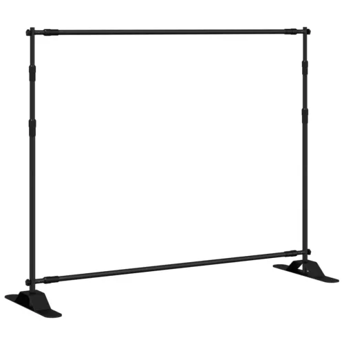 Stalak za pozadinu crni 254 x 243 cm čelični - 254 x 243 cm Cijena
