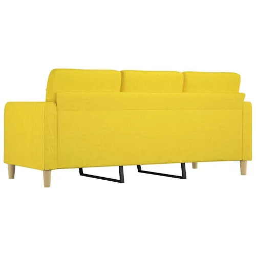 Trosjed od tkanine svjetložuti 180 cm - Svjetložuta 180 cm Cijena
