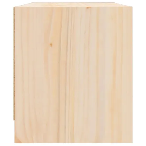 Noćni ormarić 40 x 31 x 35,5 cm od masivne borovine - Prirodna 1 Prirodna 1 Cijena
