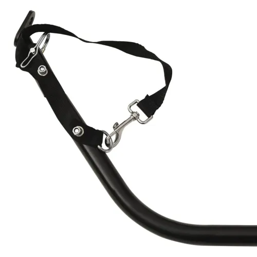 Prikolica za bicikl crno-plava 30 kg željezna - Plava 120 x 54 x 44 cm Cijena