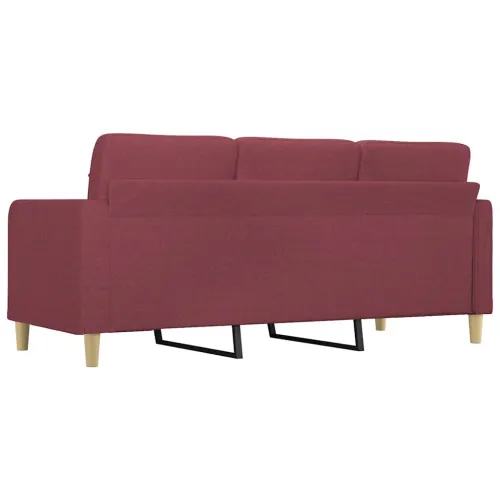 Trosjed od tkanine crvena boja vina 180 cm - Boja crnog vina 180 cm Cijena