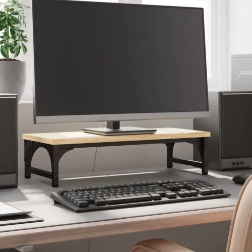 Stalak za monitor boja hrasta 55 x 23 x 14 cm konstruirano drvo - sonoma hrast 55 x 23 x 14 cm Sonoma hrast 55 x 23 x 14 cm Cijena