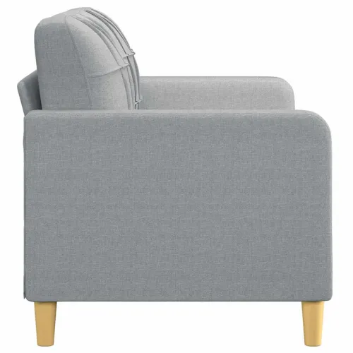 Dvosjed od tkanine svjetlosivi 140 cm - Svjetlosiva 140 cm Svjetlosiva 140 cm Cijena