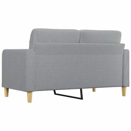 Dvosjed od tkanine svjetlosivi 140 cm - Svjetlosiva 140 cm Svjetlosiva 140 cm Cijena