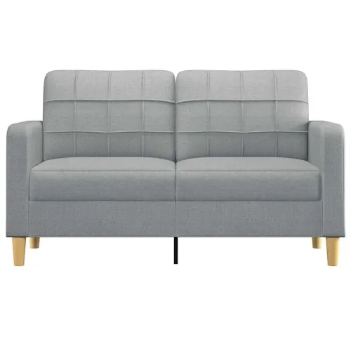 Dvosjed od tkanine svjetlosivi 140 cm - Svjetlosiva 140 cm Svjetlosiva 140 cm Cijena