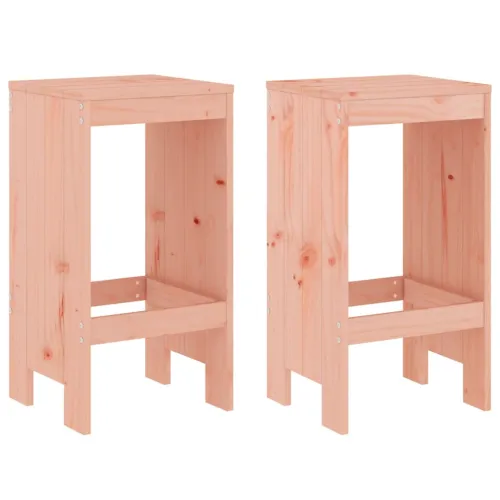 Barski stolci 2 kom 40 x 36 x 75 cm od masivne duglazije - Prirodni douglas 40 x 36 x 75 cm 2 Cijena