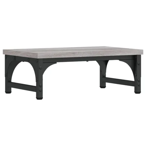 Stalak za monitor siva boja hrasta 37x23x14cm konstruirano drvo - Sivi hrast sonoma 37 x 23 x 14 cm Sivi hrast sonoma 37 x 23 x  Cijena
