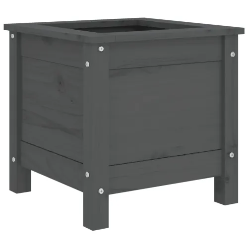 Vrtna sadilica siva 40 x 40 x 39 cm od masivne borovine - Siva boja bora 40 x 40 x 39 cm 1 Siva boja bora Cijena