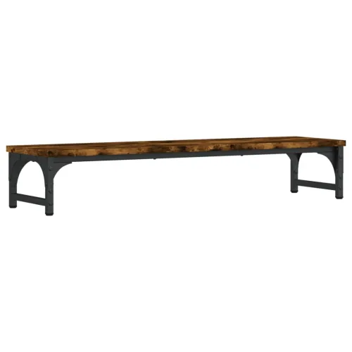 Stalak za monitor boja dimljenog hrasta 85x23x15,5 cm drveni - Dimljeni hrast 85 x 23 x 15.5 cm Dimljeni hrast 85 x 23 x 15.5 cm Cijena