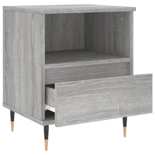 Noćni ormarići 2 kom boja hrasta 40x35x50 cm konstruirano drvo - Sivi hrast sonoma 2 Cijena