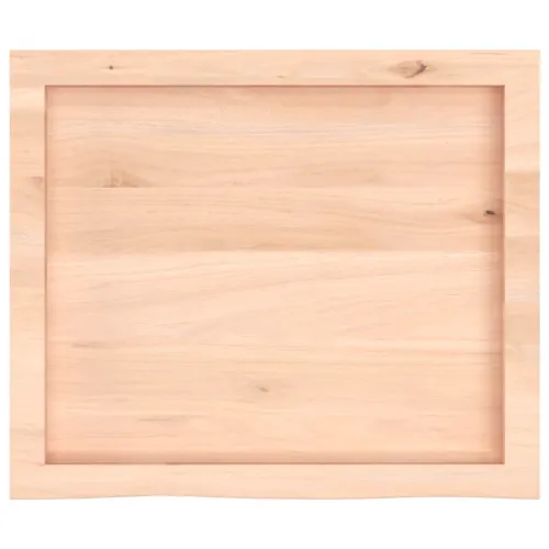 Stolna ploča 60x50x(2-4) cm od netretirane masivne hrastovine - Prirodna 60 x 50 x 4 cm Cijena