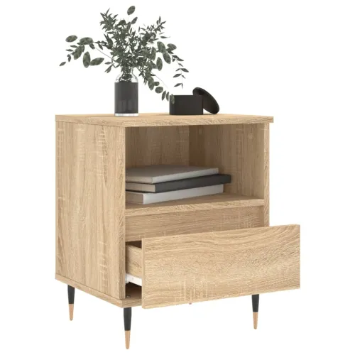 Noćni ormarići 2 kom boja hrasta 40x35x50 cm konstruirano drvo - Sonoma hrast 2 Cijena