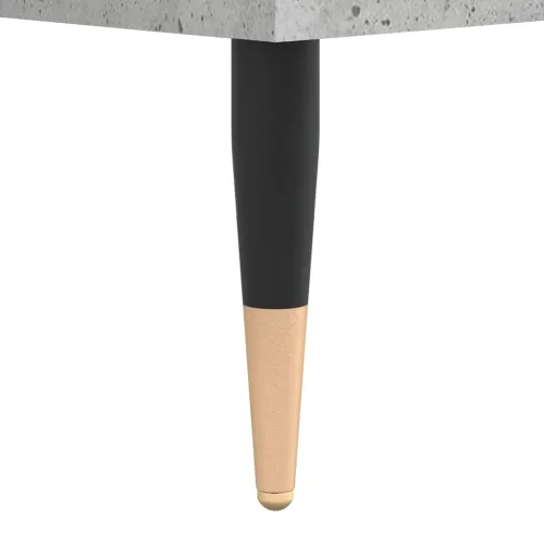 Noćni ormarići 2 kom boja betona 40x35x50 cm konstruirano drvo - Beton siva 2 Cijena