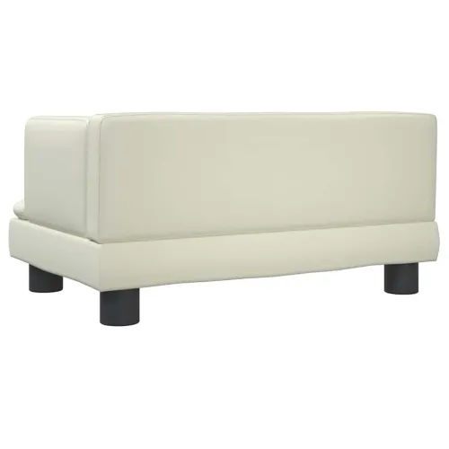 Krevet za pse krem 60x40x30 cm od umjetne kože - Krema 60 x 40 x 30 cm Umjetna koža Cijena