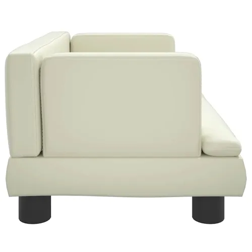 Krevet za pse krem 60x40x30 cm od umjetne kože - Krema 60 x 40 x 30 cm Umjetna koža Cijena