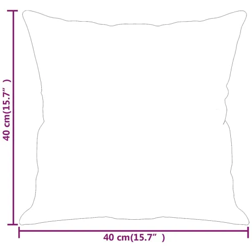 Ukrasni jastuci 2 kom žuti 40 x 40 cm baršunasti - Žuta Cijena