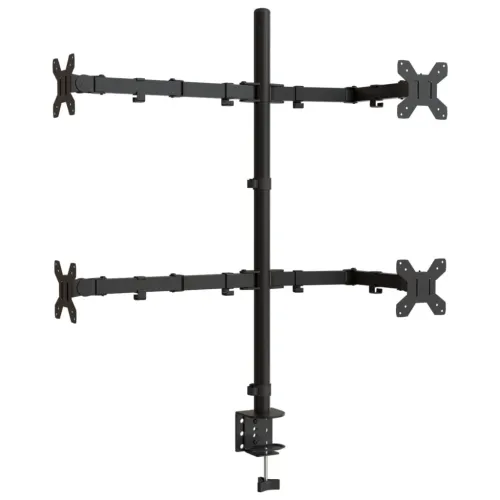Nosač za monitor crni čelični VESA 75/100 mm - Quad Cijena
