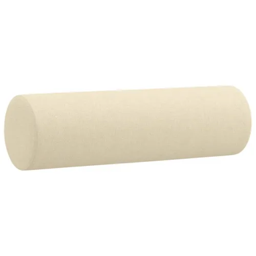 2-dijelni set sofa s jastucima krem od tkanine - Krema s jastučićima Cijena