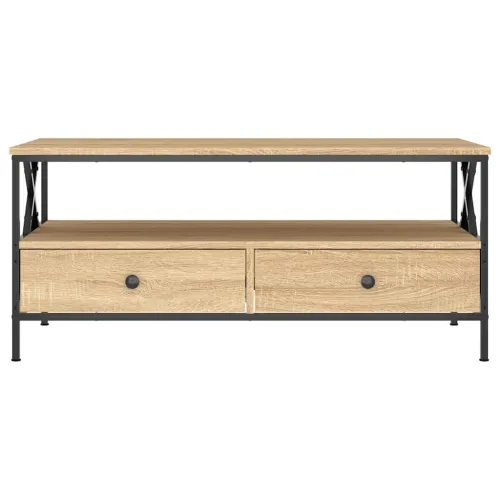 Stolić za kavu boja hrasta 100 x 51 x 45 cm konstruirano drvo - sonoma hrast 1 Cijena