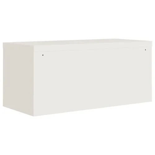 Ormarić za spise bijeli 90 x 40 x 110 cm čelični - Bijela 90 x 40 x 110 cm 1 1 Cijena