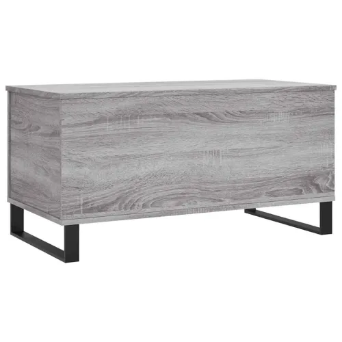 Stolić za kavu siva boja hrasta 90x44,5x45 cm konstruirano drvo - Sivi hrast sonoma 1 Cijena