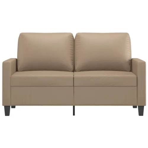 Dvosjed od umjetne kože 120 cm – boja cappuccina - Boja cappuccina 120 cm Cijena