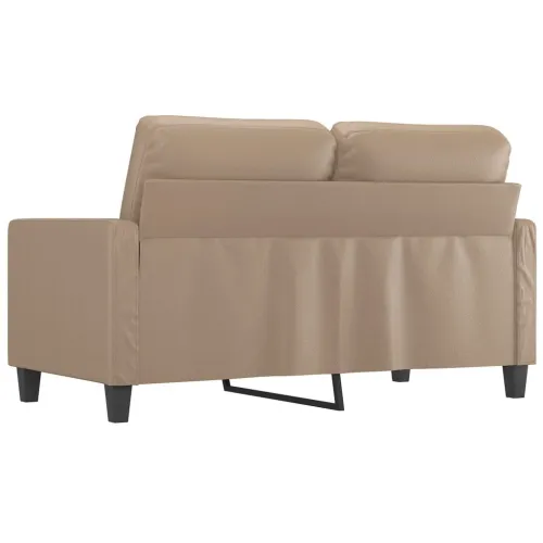 Dvosjed od umjetne kože 120 cm – boja cappuccina - Boja cappuccina 120 cm Cijena