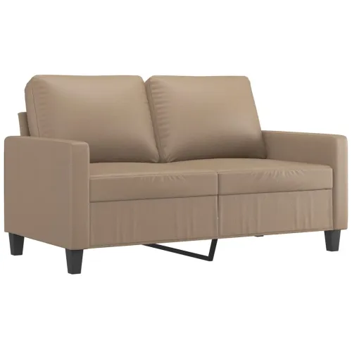 Dvosjed od umjetne kože 120 cm – boja cappuccina - Boja cappuccina 120 cm Cijena