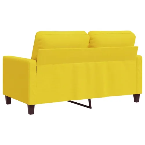 Dvosjed od tkanine svjetložuti 120 cm - Svjetložuta 120 cm Cijena