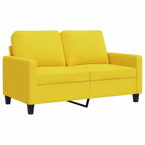 Dvosjed od tkanine svjetložuti 120 cm - Svjetložuta 120 cm Cijena
