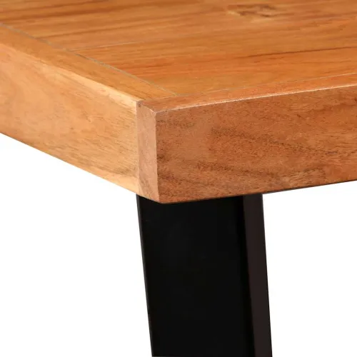 Barski stol od masivnog bagremovog drva 60 x 60 x 107 cm - 60 x 60 x 107 cm Cijena