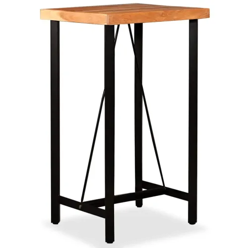 Barski stol od masivnog bagremovog drva 60 x 60 x 107 cm - 60 x 60 x 107 cm Cijena