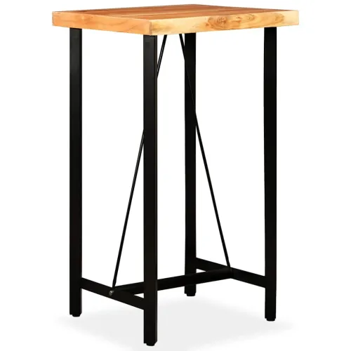 Barski stol od masivnog bagremovog drva 60 x 60 x 107 cm - 60 x 60 x 107 cm Cijena