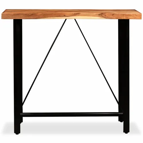 Barski stol od masivnog bagremovog drva 120 x 60 x 107 cm - 120 x 60 x 107 cm 1 Cijena