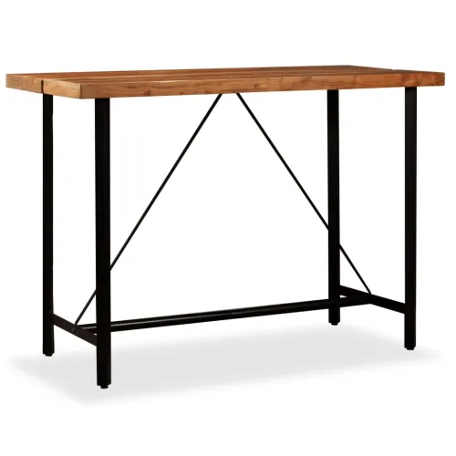 Barski stol od masivnog bagremovog drva 150 x 70 x 107 cm - 150 x 70 x 107 cm Cijena