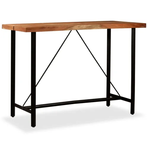 Barski stol od masivnog bagremovog drva 150 x 70 x 107 cm - 150 x 70 x 107 cm Cijena