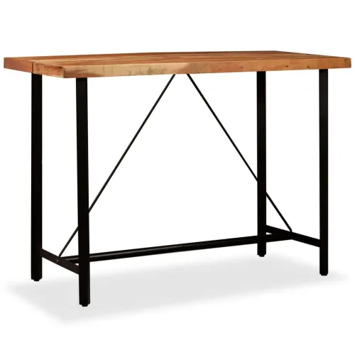 Barski stol od masivnog bagremovog drva 150 x 70 x 107 cm - 150 x 70 x 107 cm Cijena