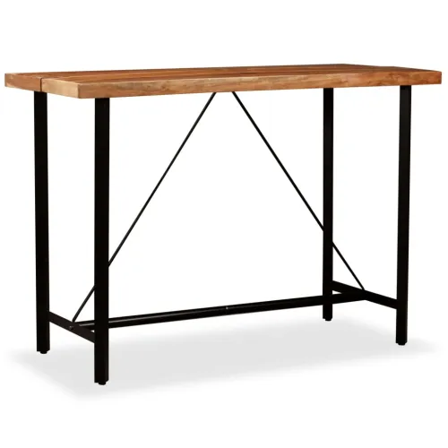 Barski stol od masivnog bagremovog drva 150 x 70 x 107 cm - 150 x 70 x 107 cm Cijena