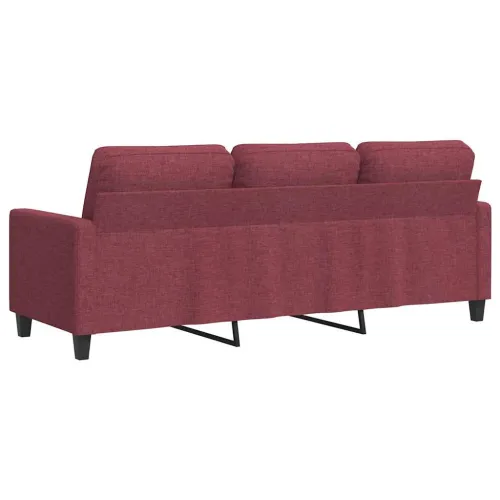 Trosjed od tkanine crvena boja vina 180 cm - Boja crnog vina 180 cm Cijena