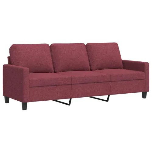 Trosjed od tkanine crvena boja vina 180 cm - Boja crnog vina 180 cm Cijena