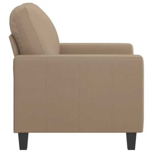 Fotelja boja cappuccina 60 cm od umjetne kože - Boja cappuccina 60 cm Cijena