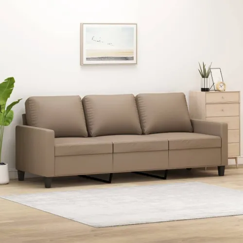 Trosjed cappuccina 180 cm od umjetne kože - Boja cappuccina 180 cm Cijena