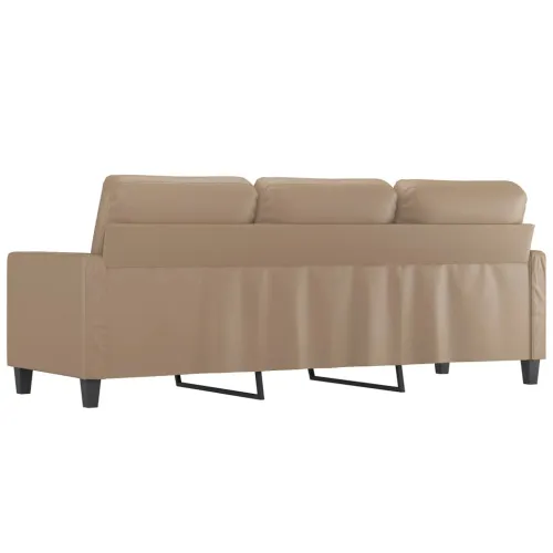 Trosjed cappuccina 180 cm od umjetne kože - Boja cappuccina 180 cm Cijena