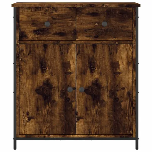 Komoda boja dimljenog hrasta 70 x 30 x 80 cm konstruirano drvo - Dimljeni hrast Cijena